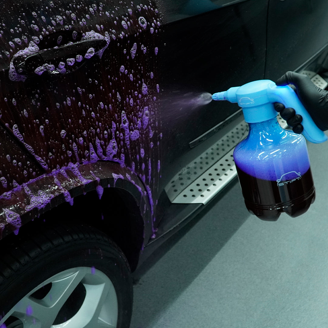 Stipt Automatic Sprayer sprayen op auto