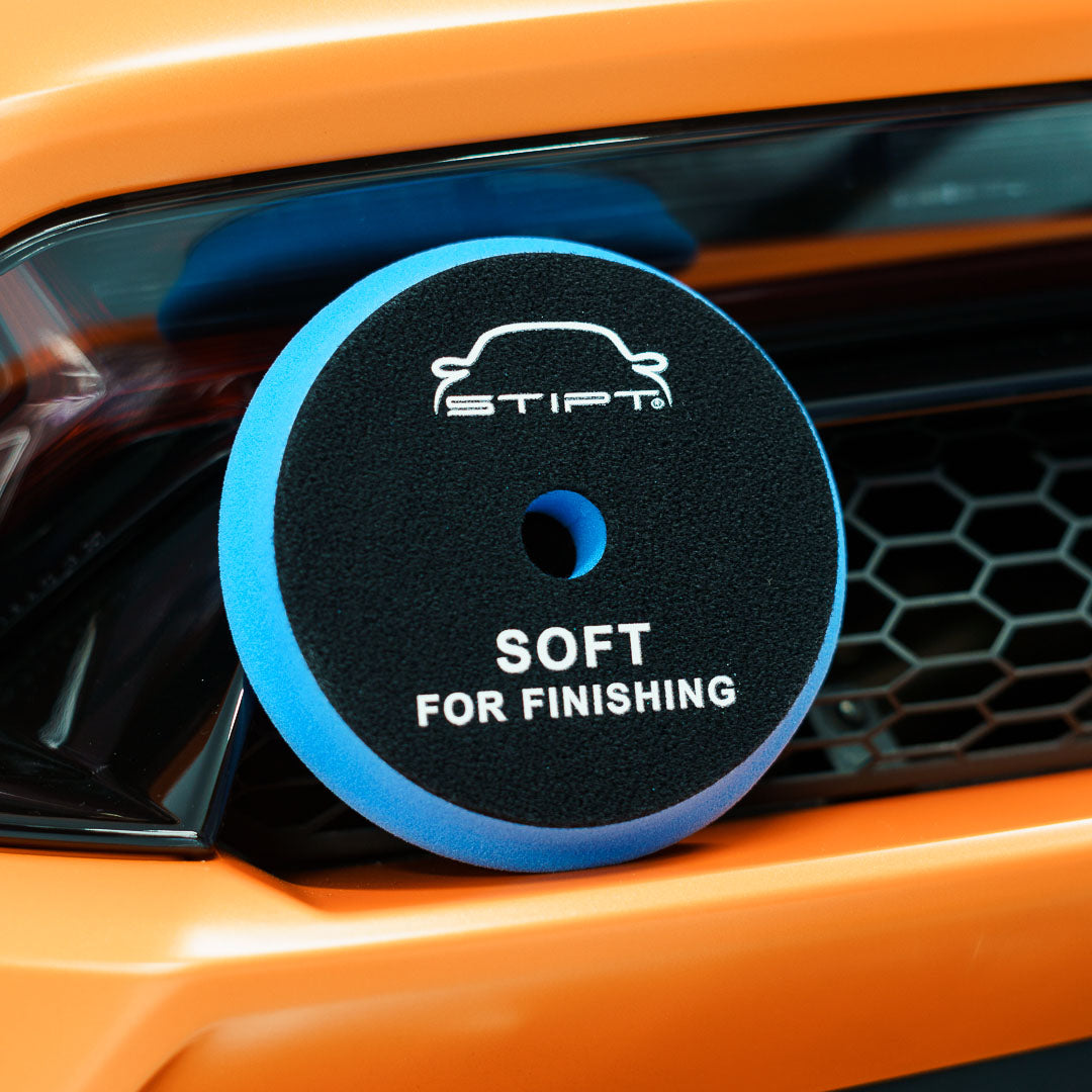 Stipt Polish Pad Soft 125 mm uit de Rotary Polisher PRO Set