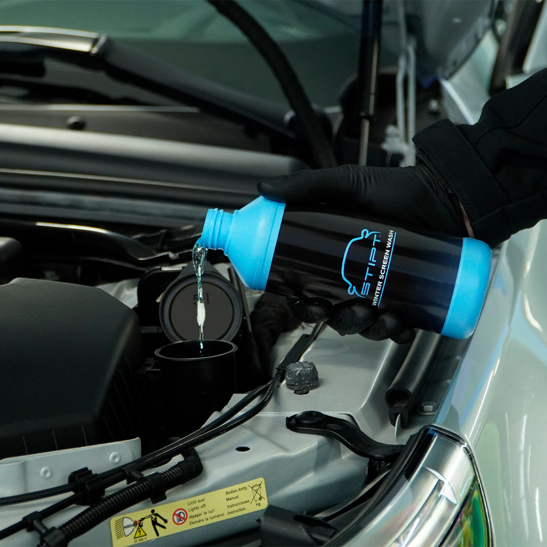 Stipt Winter screen wash in auto
