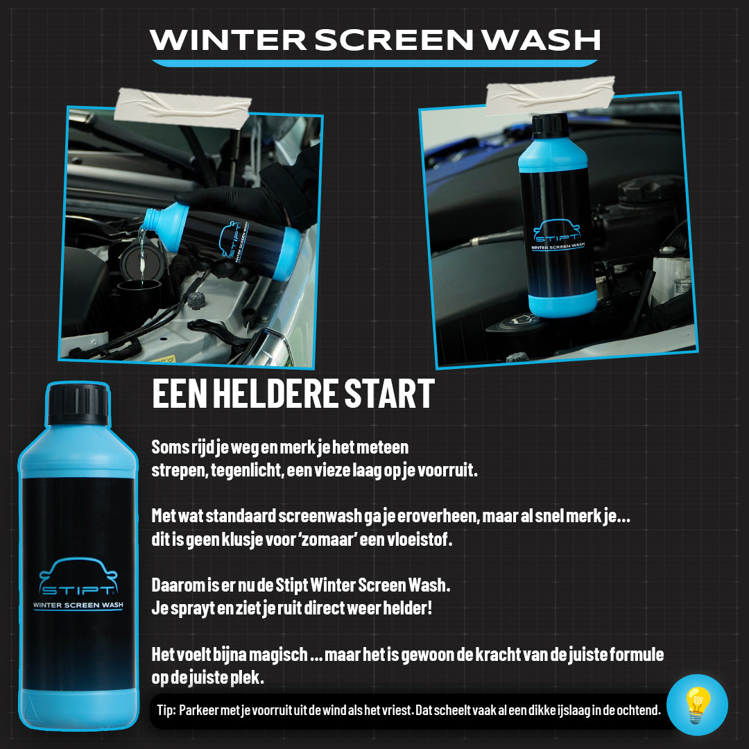 Stipt Winter screen wash instructie 2