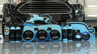 Stipt Dual Action Polisher PRO Set: Dual Action Polisher Pro, pads, pasta’s, Ultra Paint Protect en Ceramic Wax voor een auto