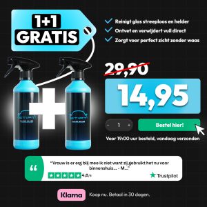 Stipt Clear Glass 1+1 Gratis