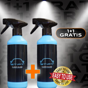 Stipt Clear Glass 1+1 Gratis