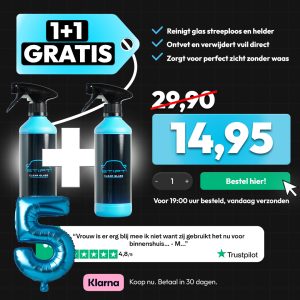 Stipt Clear Glass 1+1 Gratis