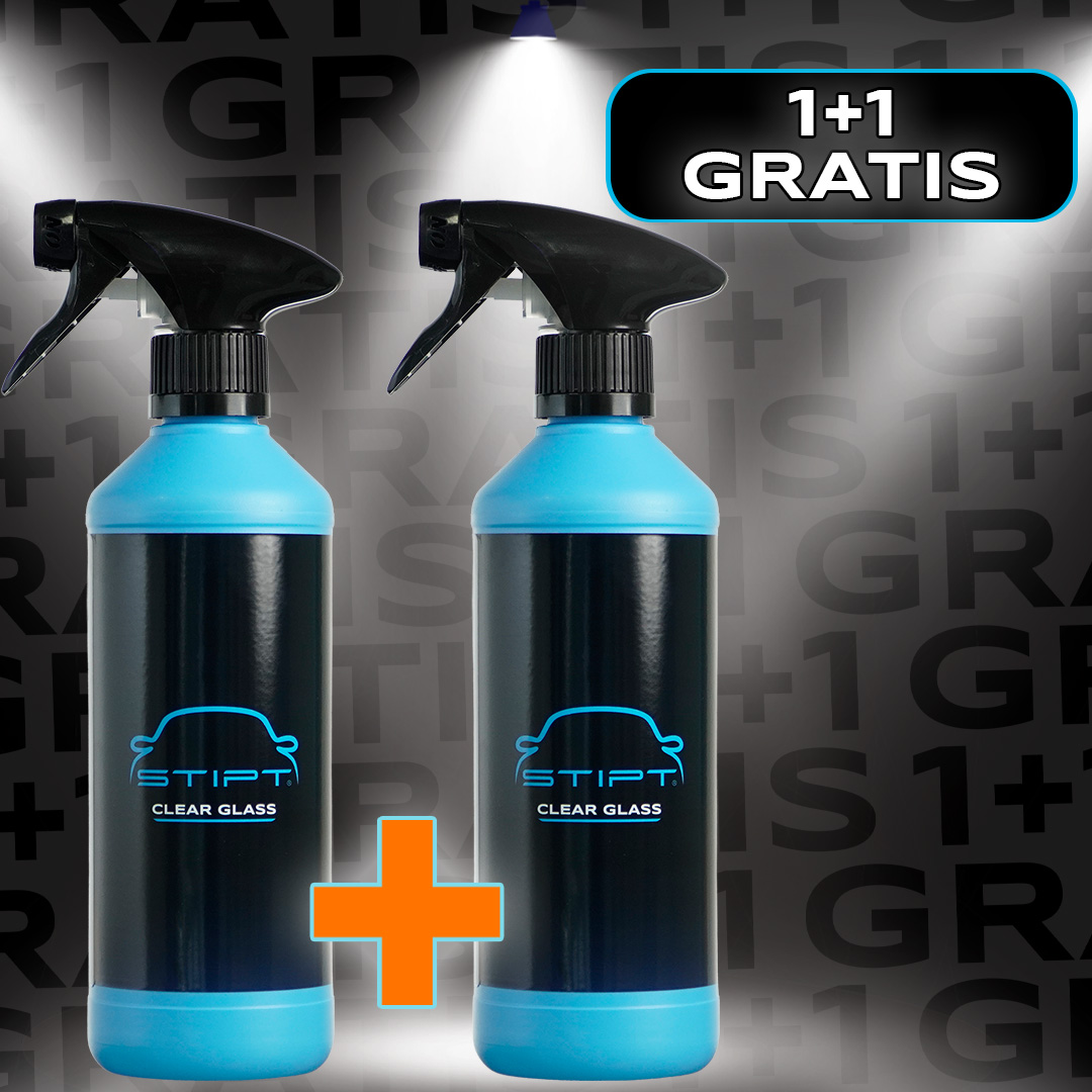 Stipt Clear Glass 1+1 Gratis