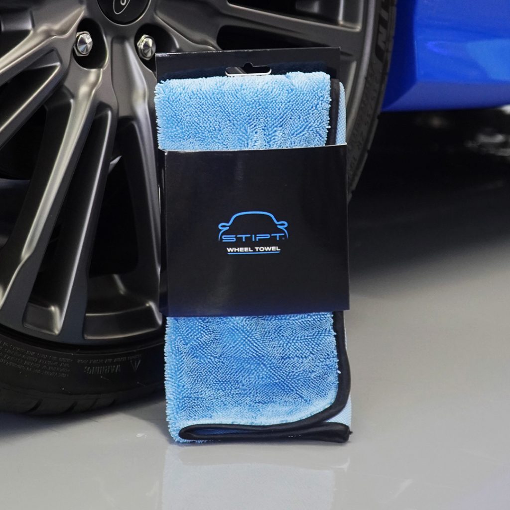 Stipt Wheel Towel microvezeldoek voor het reinigen, drogen en oppoetsen van auto velgen