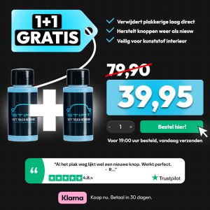 Stipt Soft Touch Remover 1+1 Gratis