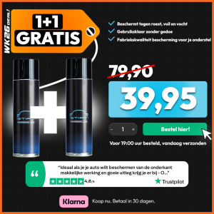 Stipt Underbody Wax 1+1 Gratis