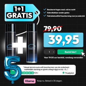 Stipt Underbody Wax 1+1 Gratis