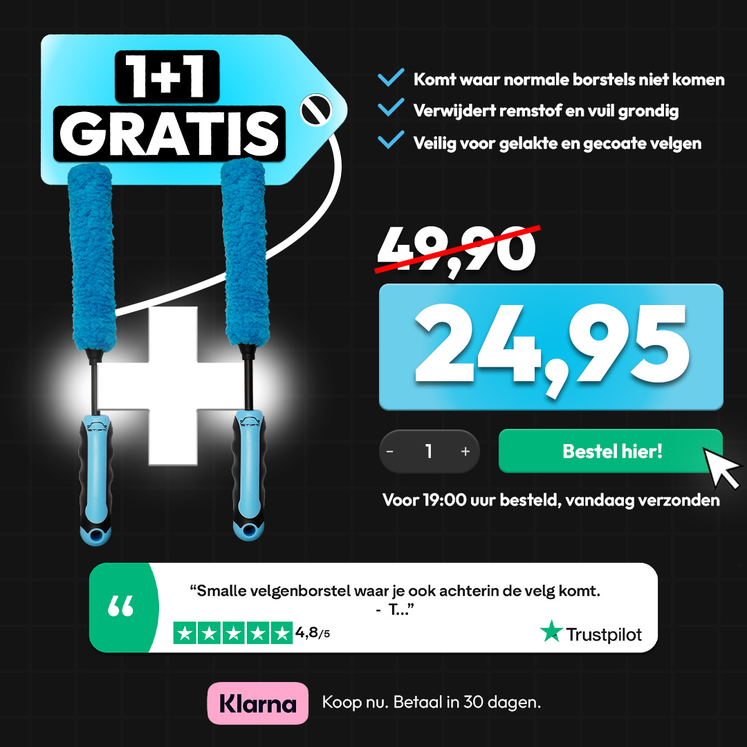 Stipt Wheel Brush Slim 1+1 Gratis