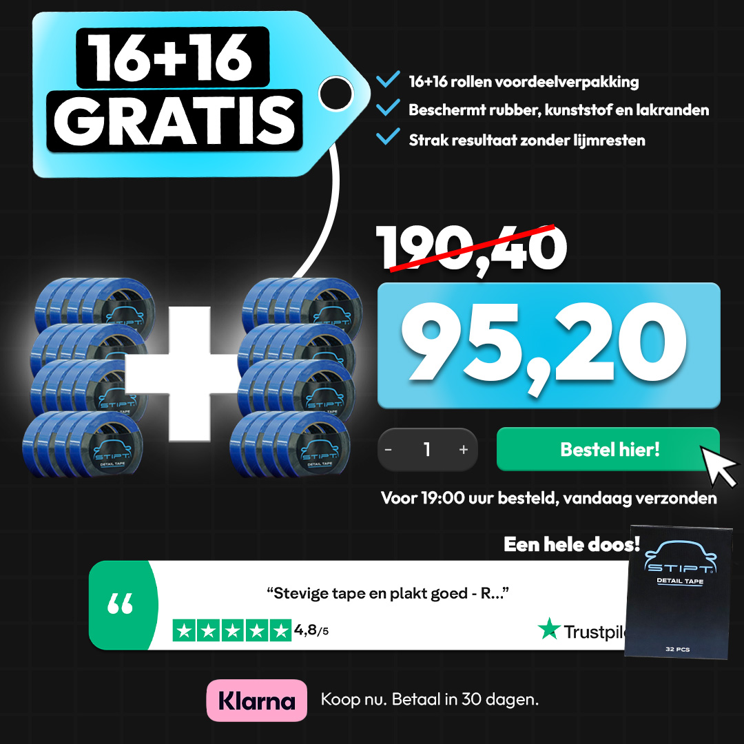 Stipt Detail Tape 16+16 Gratis